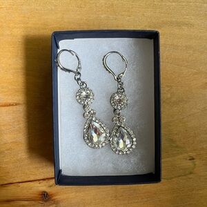 Elegant Silver Drop Earrings